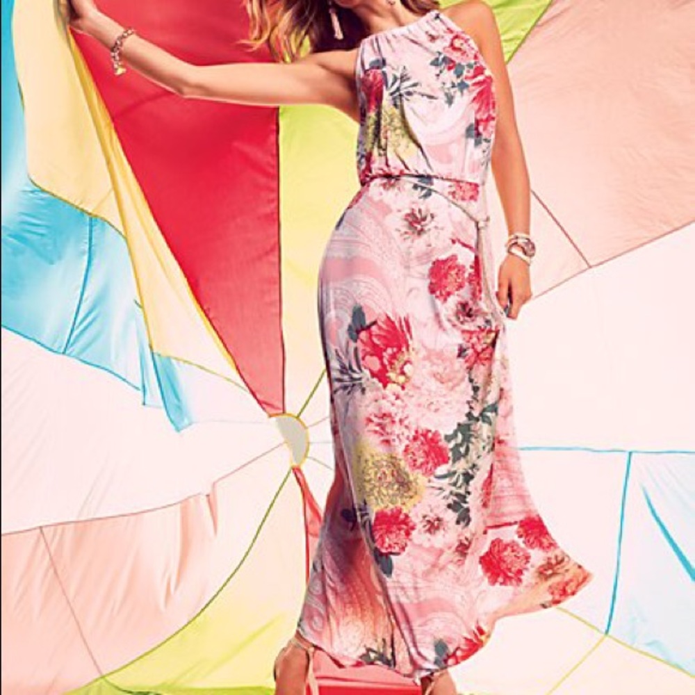 NY & Co floral maxi dress